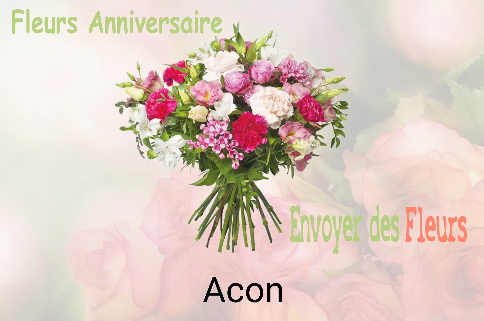 Bouquet de fleurs d’anniversaire livré à Acon